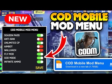 🔥 COD MOBILE MOD MENU UPDATED 2025 ✅ Aimbot, Wallhack & Unlimited CP | Anti-Ban (Android/iOS)