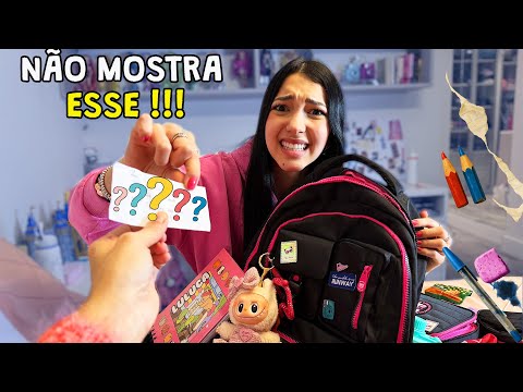 O QUE SOBROU DO MEU MATERIAL ESCOLAR 2025 | Luluca