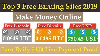 How To Earn Mone From Freebitcoin Site Videos Page 2 Infinitube - top 3 free earning sites 2019 make money online earn daily 100 live payment