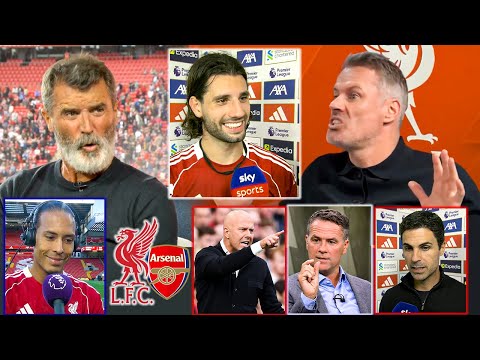 Liverpool vs Arsenal 1-0 Unbelievable Szoboszlai Free Kick Sends Liverpool Top🔥 Roy Keane Reaction