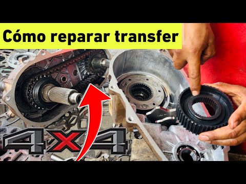 Cómo reparar un transfer 4x4 falla común #jeep #automobile #mecanicaautomotriz #offroad