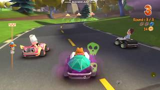 Garfield Kart (2013) Gameplay