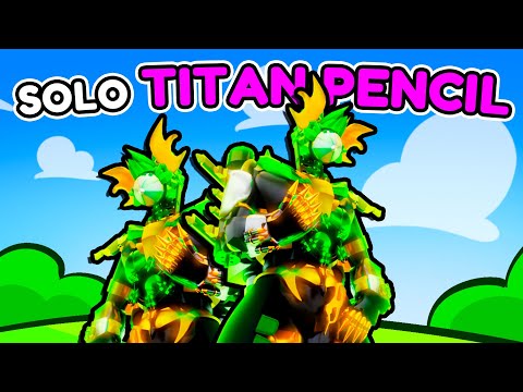 ¡¡TITAN PENCIL WOMAN vs ENDLESS MODE!! (Toilet Tower Defense Roblox)