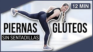 PIERNAS TONIFICADAS Y GLÚTEOS GRANDES SIN SENTADILLAS | AUMENTAR GLÚTEOS Y CADERAS en CASA