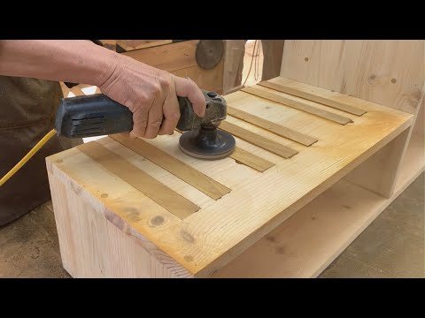 How To Make A Handmade Shoe Cabinet From Recycled Wood // Try It Today !!!