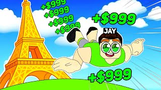I MADE TRILLIONS on Roblox Climb and Jump Tower