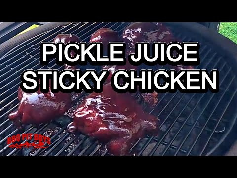 Pickle Juice Sticky Chicken and Pizza on the Side.