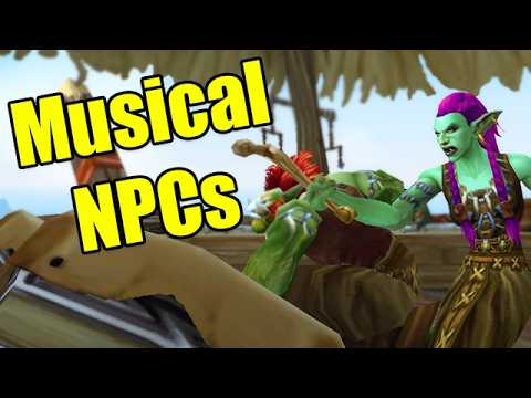 Pointless Top 10: NPCs Playing Music in World of Warcraft
