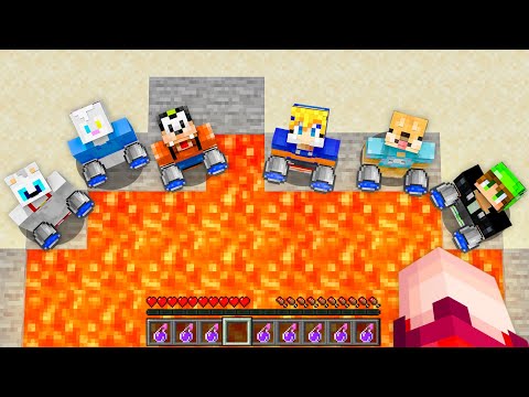 MINECRAFT pero si MUERO mis amigos PIERDEN ๐ฑ Speedrun Manhunt con los PANAS