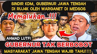 MEMALUKAN: GARA² SINDIR KDM, AHMAD LUTFI DI RUJAK OLEH WARGANET @saynayid 