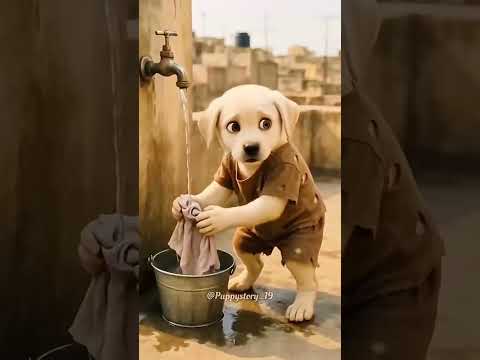 Doggy_ki_mummy_niche_Gir_gai_🥹_#short_#viralvideo #cute #funny # #comedy #emotational #comedyvideos
