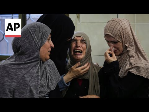 YouTube video thumbnail: Israeli Strikes in Khan Younis and Nuseirat Kill at Least 18