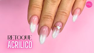 Retoque de acrílico con esmaltado semipermanente ♥ Deko Uñas - Refill Acrylic