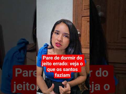 Pare de dormir do jeito errado: veja o que os santos faziam