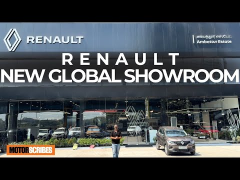 Renault Opens their new Global Showroom in Chennai!