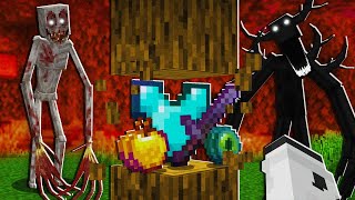 عشت 24 ساعه في 50 مود رعب ولكن اي بلوكة اكسره يجيني شيء عشوائي ! 😱🔥