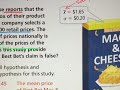 Exploring Hypothesis Testing Concepts