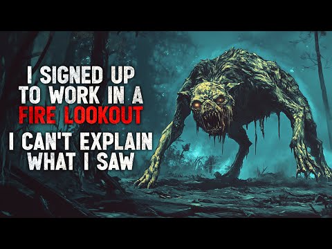 "I Signed Up to Work in a Fire Lookout Tower. But I Can’t Explain What I Saw" Creepypasta