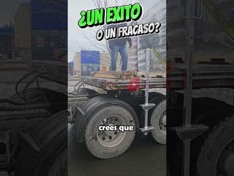 Accesorio para subir al trailer más rápido #trucks #trailers #camioneros #camiones #camion