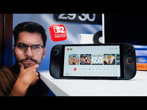 COMPREI O SWITCH 2 e já e o meu CONSOLE FAVORITO! Review e Primeira Gameplay Mario Kart World