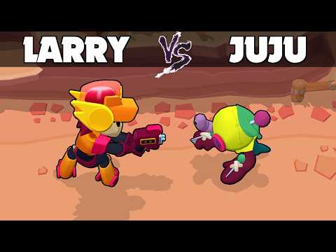 LARRY vs JUJU ⭐ Brawl Stars