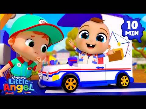 Best Sing-Along Wheels on the Bus Songs for Kids! | Little Angel Kids Songs & Nursery Rhymes