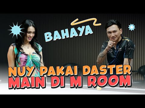 BAHAYA, NUY PAKE DASTER MAIN BILLIARD DI M ROOM-NYA ANJI ‼️