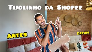 Testei o tijolinho baratinho da shopee