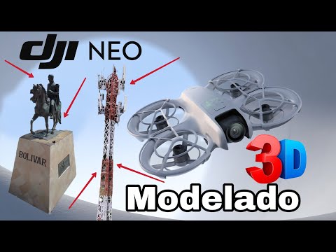 Modelado 3D con DJI NEO mini Drone en Español