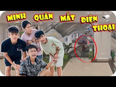 Thử Thách Trốn Tìm Ở Trung Tâm Thương Mại P2 - Minh Quân Bị Mất Điện Thoại | Min Min TV Minh Khoa