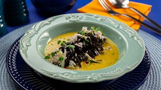 Talharim ao curry | Receitas Saudáveis - Lucilia Diniz