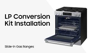 LP Conversion Kit Installation | Samsung US