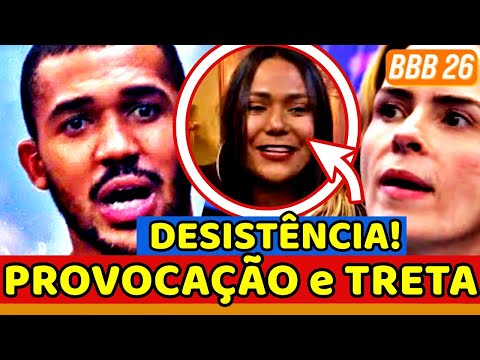 💥😱 BBB26: DESISTÊNCIA e TRETA! PIOR SOBRE Matheus APARECE; Ana Paula PROVOCA Sarah ELA NÃO AGUENTOU