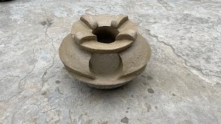 mitti ka chulha beautiful village life rural life mini chula  stove wood stove mud stove