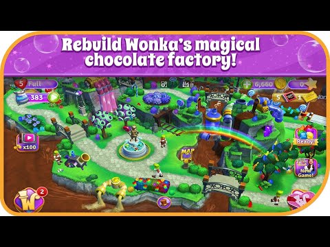 Wonka's World of Candy Match 3 -2-(Level 11-20) | Zynga | UHD | Fun mobile game |  HayDay