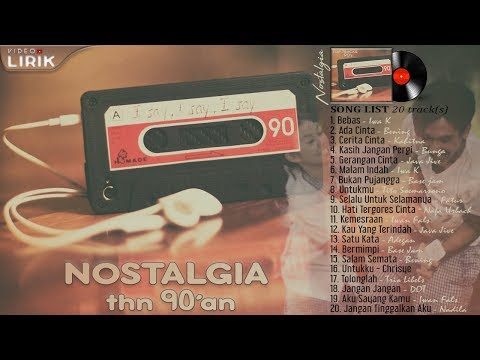 Lagu Yang NgeHITS di Indonesia tahun 90an [ LIRIK ]