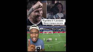 Argentine 3-1 Jordanie : Messi marque sur coup franc #messi #coupedumonde