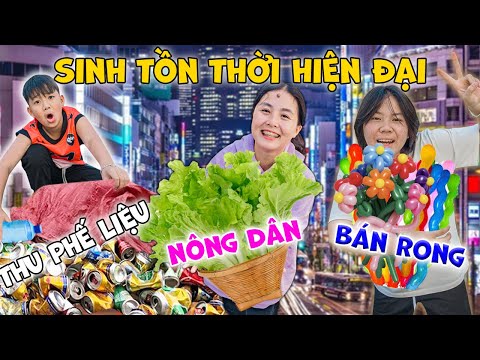 Hằng Hóng Hớt Thử THách Sinh Tồn Thời Hiện Đại ❤ KN CHENO Chị Hằng