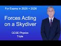 Skydiving Forces and Terminal Velocity