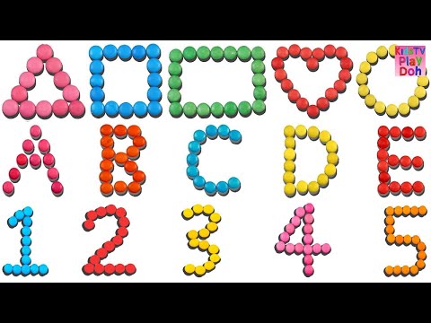 Learn Shapes Names With Candies for Kids