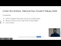 Exploring the US Constitution's Reforms to the Articles of Confederation