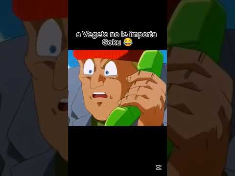 a Vegeta no le importa Goku 😂 #dbgt