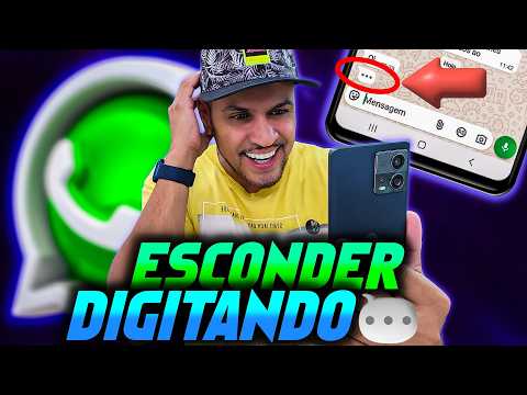 WHATSAPP! COMO ESCONDER O DIGITANDO NO WHATSAPP