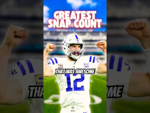 Andrew Luck Has The Greatest Snap Count Of All Time