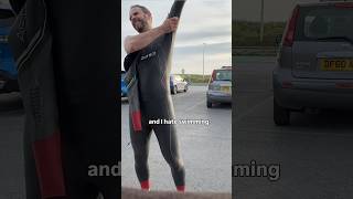 And I hate swimming ….. Triathlon pre season shakedown swim #openwaterswimming #triathlonswimming