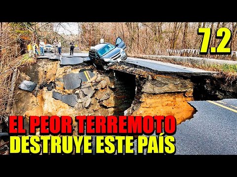 ¡URGENTE! Mira como este terremoto destruye miles de casas en la INDIA