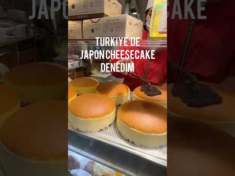 Japon Cheesecake denedim! 🫠