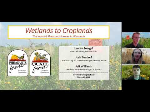Wetlands to Croplands: The Work of Pheasants Forever in WI