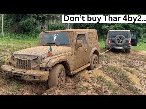 The OG OFFROADING COMPARISION :: THAR 4by4 vs THAR 4by2 RWD