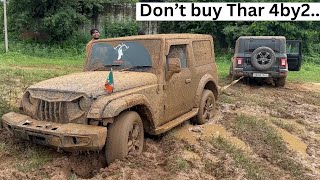 The OG OFFROADING COMPARISION :: THAR 4by4 vs THAR 4by2 RWD